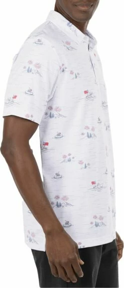 TravisMathew Men's Lake Break Golf Polo For Men White -Deals Travis Wear Store unnamed file 81