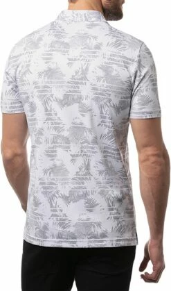 TravisMathew Men's Seaside Blue Golf Polo For Men White -Deals Travis Wear Store unnamed file 824