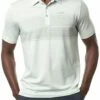 TravisMathew Men's Infinite Wishes Golf Polo For Men Heather Neptune Green -Deals Travis Wear Store unnamed file 87