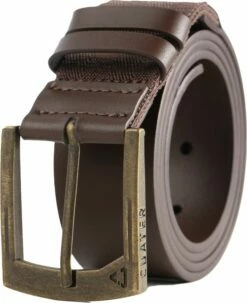 Cuater By TravisMathew Men's Jinx Golf Belt For Men Dark Brown