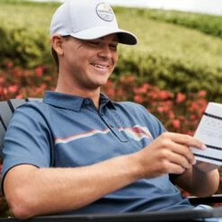 TravisMathew Men's BYOB Short Sleeve Golf Polo For Men Mood Indigo/vintage Indgo -Deals Travis Wear Store unnamed file 880