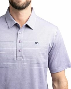 TravisMathew Men's Good Good Golf Polo For Men Heather Purple Sage 10 TravisMathew Men's Good Good Golf Polo For Men Heather Purple Sage -Deals Travis Wear Store unnamed file 907