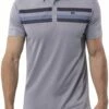 TravisMathew Men's Private Dock Golf Polo For Men Heather Medium Grey -Deals Travis Wear Store unnamed file 915