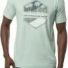 TravisMathew Men's Jetty Walker Short Sleeve Golf Shirt For Men Heather Neptune Green -Deals Travis Wear Store unnamed file 943