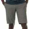 TravisMathew Men's Alone Time Hybrid Golf Shorts For Men Heather Grey Pinstripe 1 TravisMathew Men's Alone Time Hybrid Golf Shorts For Men Heather Grey Pinstripe -Deals Travis Wear Store unnamed file 975